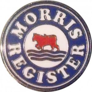 Morris Register - Lapel Pin Badge
