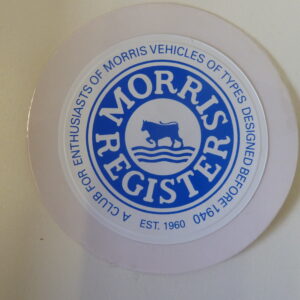 Morris Register - Morris Register Membership Disc Holder