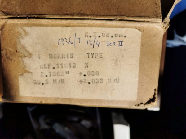 Morris 12 Series 2 1936/7 Piston Set +80" - Image 2